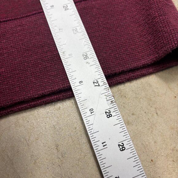 Askov Finlayson Sweatshirt Medium Maroon Terry Pullover - Picture 5 of 7